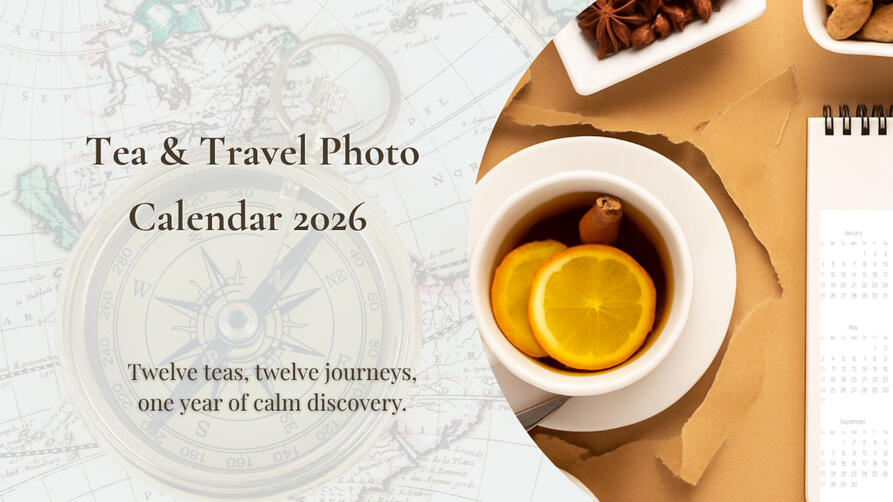 Tea and Travel Photo Calendar